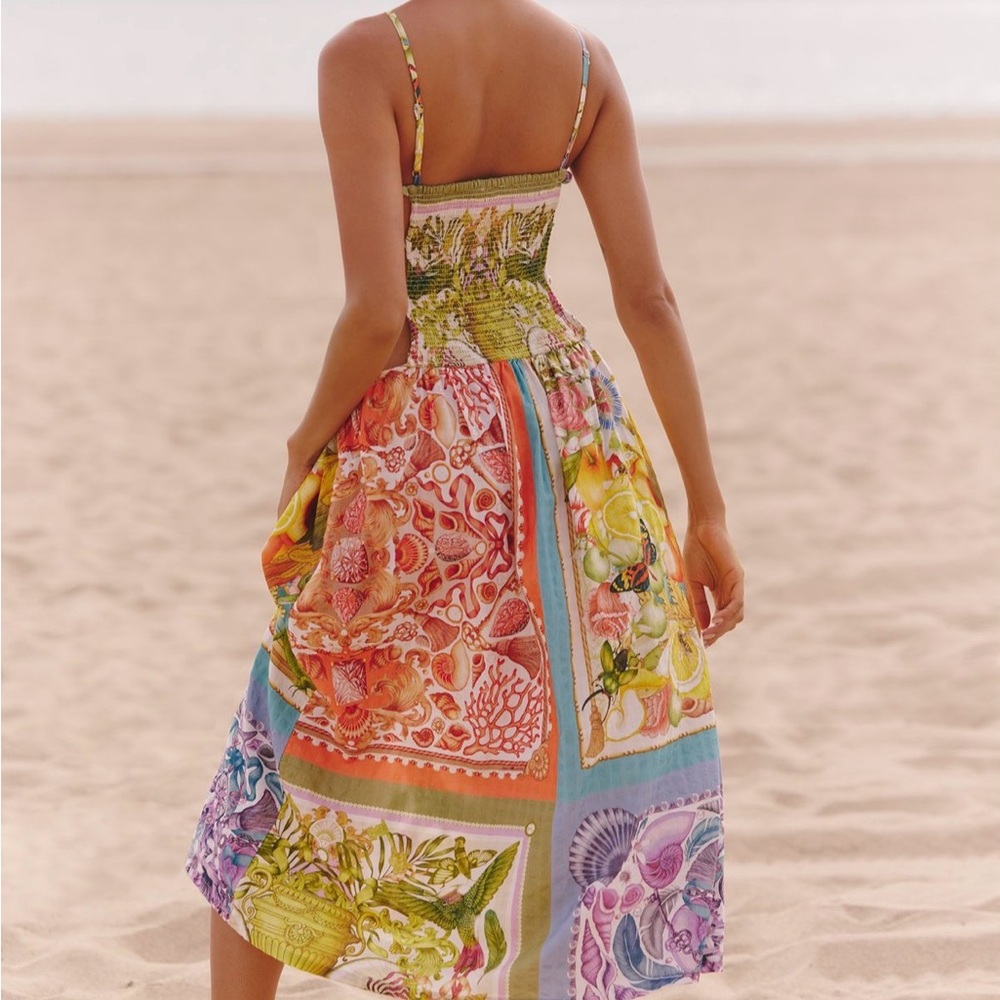 Celandine x Emily Carter Sleeveless Beaded Midi Dress - Picture 3 of 4